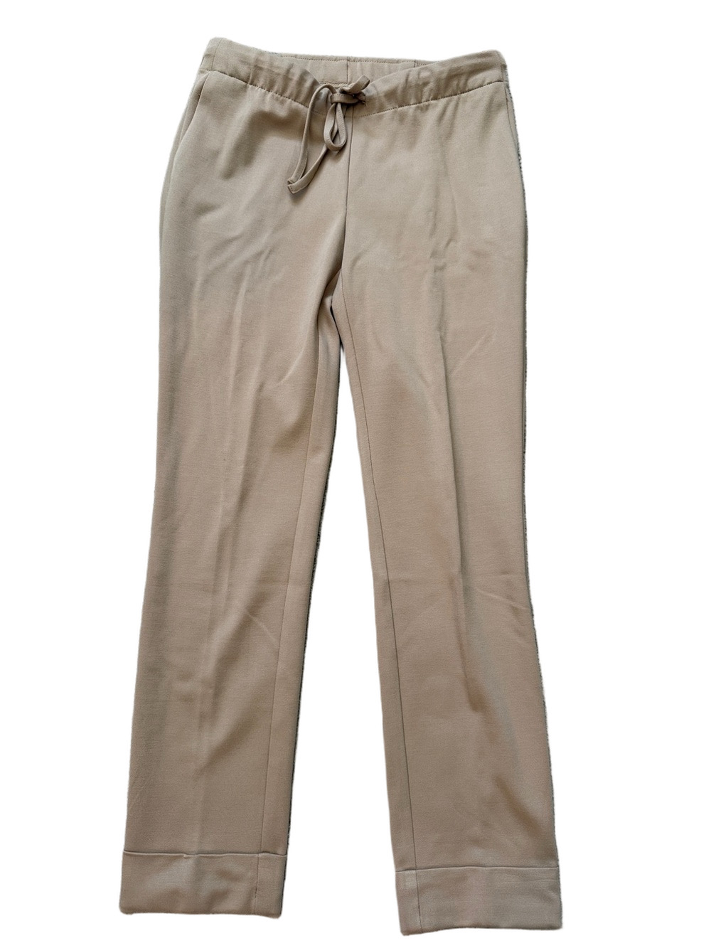 J. Jill Ponte Tab Slim Straight Knit Pull On Pant Sz XS